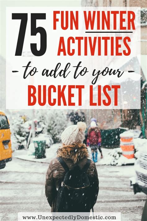 Winter Bucket List Ideas To Help You Enjoy The Season More