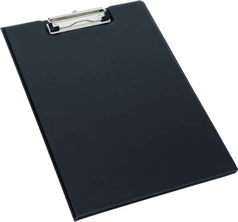 Alba Clapin Clipboard Folder For Din A X X Mm Pvc Black