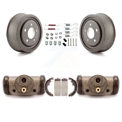 Rear Brake Drum Shoes Spring And Cylinders Kit For Jeep Wrangler Tj Ebay