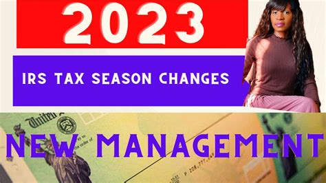 BREAKING IRS NEWS 2023 TAX SEASON CHANGES YouTube