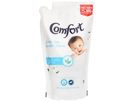 Nước Xả Cho Bé Comfort Cho Da Nhạy Cảm Hương Phấn Túi 1.6 Lít