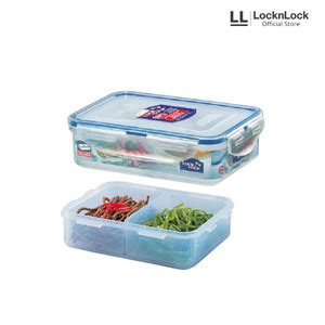 Jual Locknlock Classic Kotak Makan Rectangular Short Ml With Divider