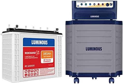 Luminous Inverter Battery Combo Hercules Pure Sine Wave Va