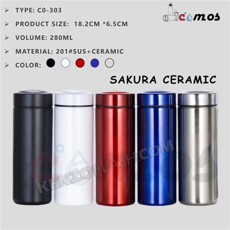 Jual Tumbler Sakura Ceramic Ml Co Harga Terbaru