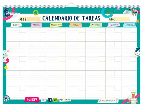 Calendario Personal Soy Positivo · Masterwise