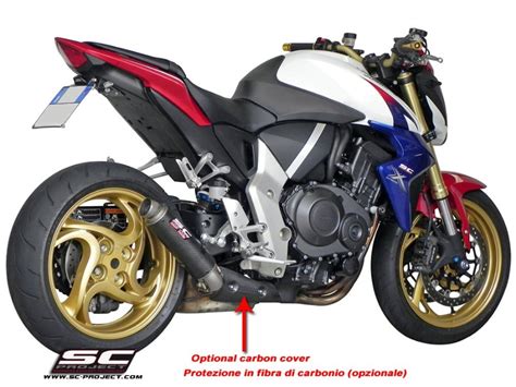 Sc Project Gp M Carbon Slip On Einddemper Met E Keur Honda Cb R