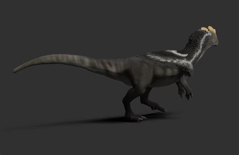 Scientifically Accurate Dilophosaurus Statue By Dragonartist15 Download Free Stl Model