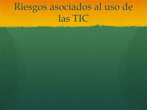 Uso De Las Tic Ppt PPT