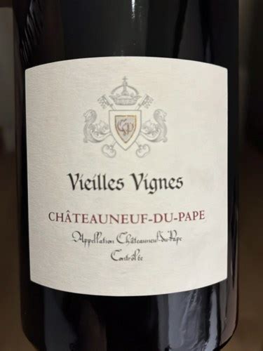 2020 Pierre Remy Gauthier Vieilles Vignes Châteauneuf du Pape Vivino US