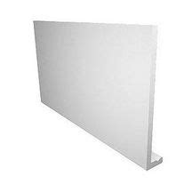 Bandeau de rive équerre PVC extra blanc 9x175x5000mm FREEFOAM PLASTICS