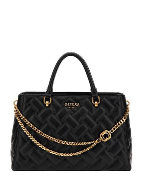 Guess Gracelynn Borsa A Mano Con Tracolla Nero Acquista A Prezzi Outlet