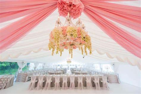 Ceiling Drapes | More Weddings