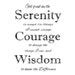 SVG Serenity Prayer Friends Of Bill W AA Frame Inspirational Prayer