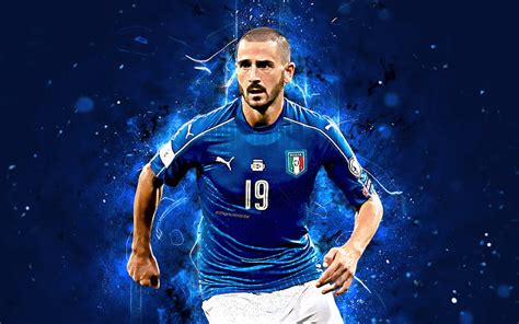 Leonardo Bonucci F Tbol Italia Azul Italiano F Tbol Italia Fondo