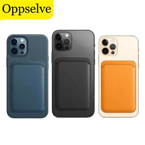 Almak Oppselve Moda Deri Manyetik Kart Tutucu Iphone Pro Max Mini