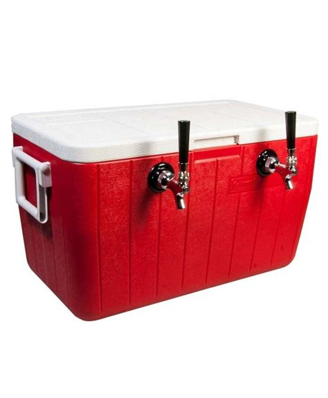 American Beverage 2 Faucet Jockey Box Cold Plate Cooler Beverage Tub