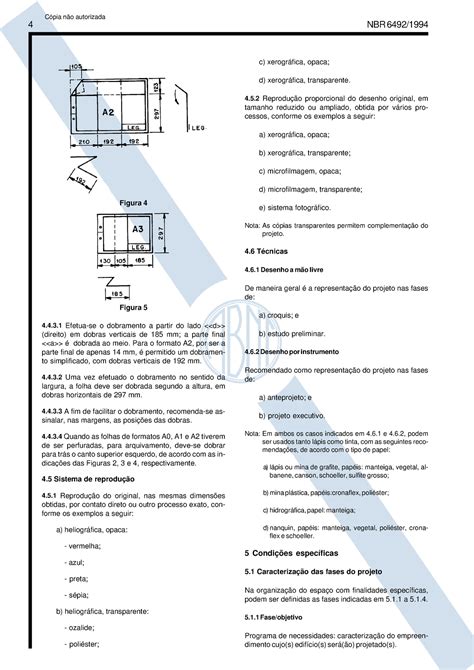 NBR 6492 Representacao DE Projetos DE Arquitetura 4 4 NBR 6492