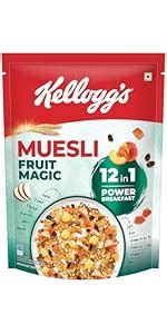 Kelloggs Muesli Added Sugar G In Power Breakfast India