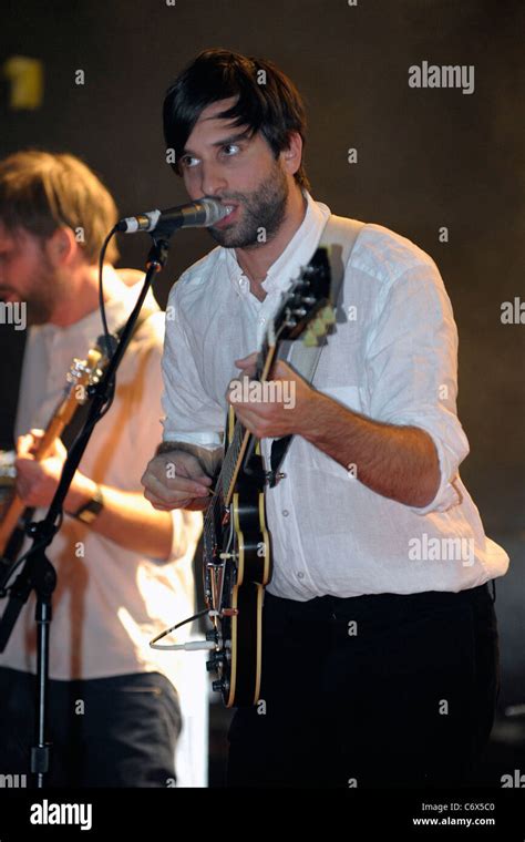 Adam Olenius Of Band Shout Out Louds Performing On Stage At The Mod