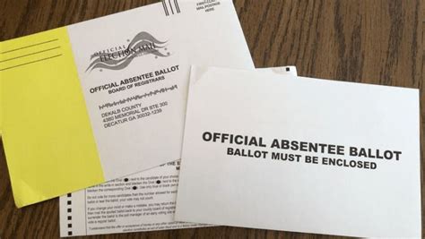 Ga Voters Sue Officials Over 1 000 Absentee Ballots That Were Never