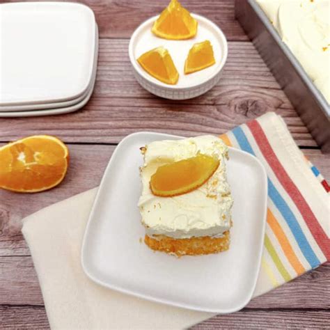 Orange Creamsicle Poke Cake Cookaholic Wife