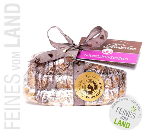 Mini Malzbier Stollen Ca G Feines Vom Land Online Shop