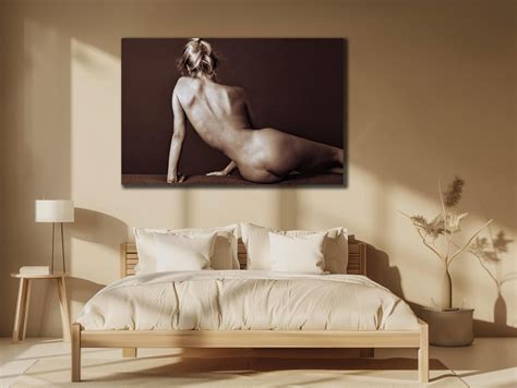 Modern Naked Canvas Prints Nude Painting Art Wall Hanging House Gift İdeas Erotic Bedroom