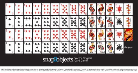 Free Vector Playing Cards Deck