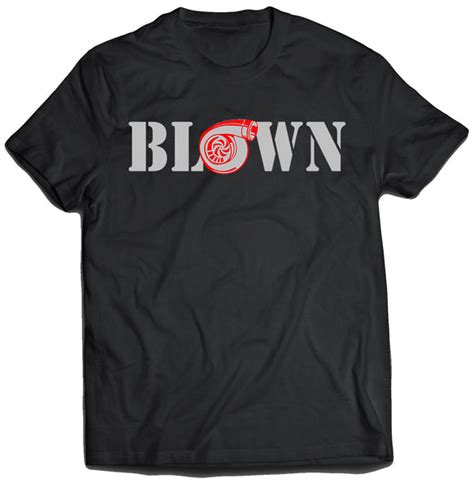 Blown Turbo Shirt Unisex Supercar Shirts