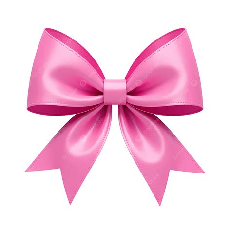 Pink Ribbon Bow, Pink, Ribbon, Bow PNG Transparent Clipart Image and
