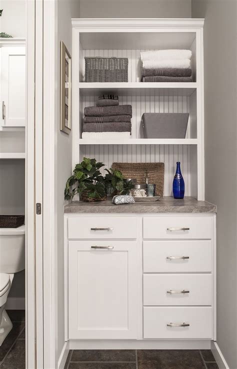 Spa Cabinet Tower In The Master Bath Bottom Left Cabinet Front Is A