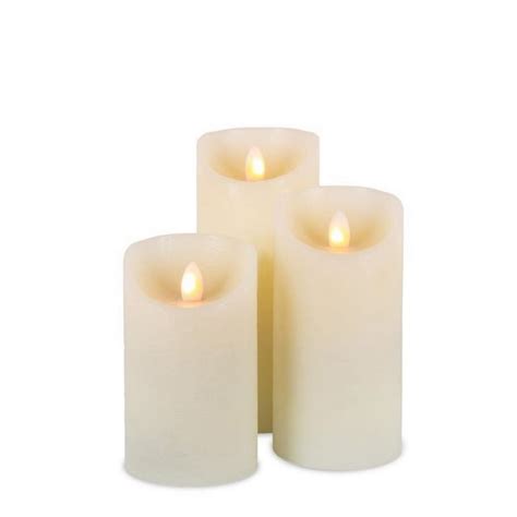 Gerson Led Bisque Flameless Candles 8 In