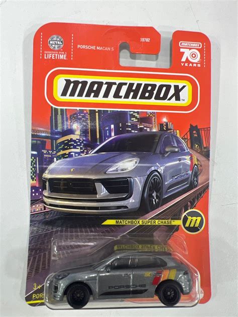 Matchbox Mbx Super Chase Car Porsche Macan S Hobbies Toys Toys