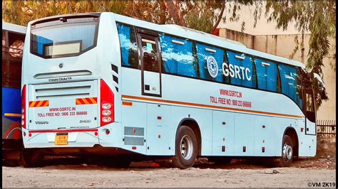 Gsrtc Volvo B8r Coach Bus Surat To Bhuj Service Vishal Mehta Flickr