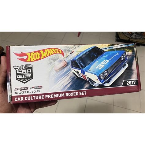 Hot Wheels Car Culture Rlc Premium Empty Box Only Shopee Malaysia