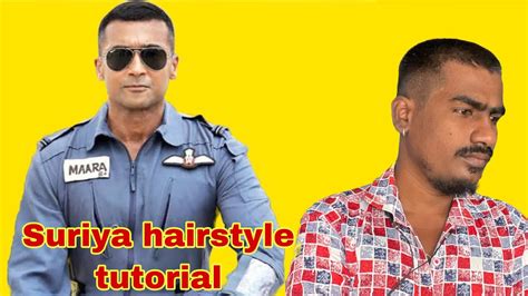 Soorarai Pottru Surya Hairstyle Haircut Tutorial MGMS TAMIL YouTube