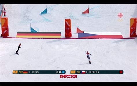 Ester Ledecká wins gold in women's parallel giant slalom!!! First ...