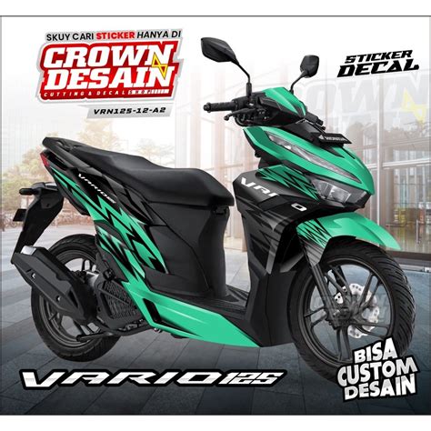 Jual Decal Vario New 125 2022 Fullbody Sticker Vario New 125 Street