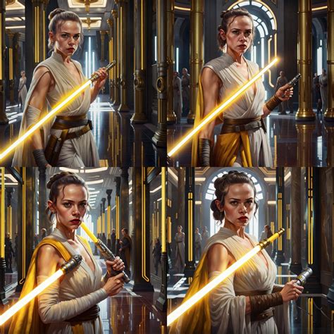 Rey Skywalker In A New Jedi Archive 2 3 4 5 Ai Generated Artwork Nightcafe Creator