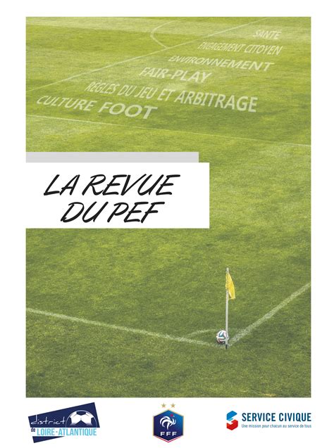 PEF La Revue Du PEF N23 Avril 2020 DISTRICT DE FOOTBALL DE LOIRE