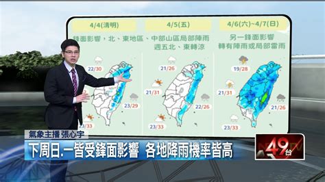 壹氣象／ 清明時節雨紛紛！ 鋒面接近「東部局部陣雨」 生活 壹新聞