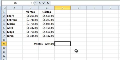 Formulas En Excell Insertar Nombres De Rango En Formulas