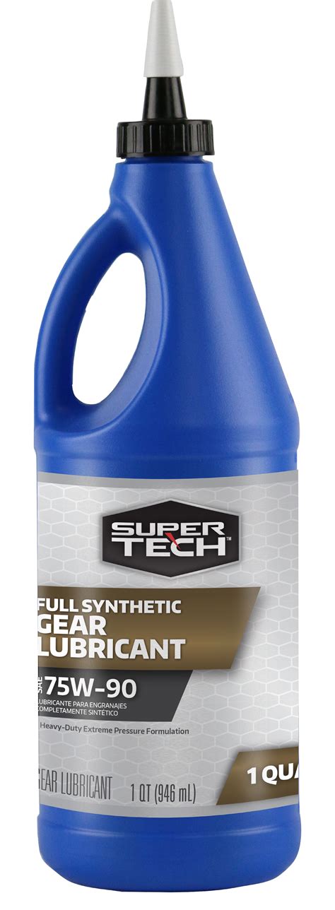 Super Tech Full Synthetic Gear Lubricant Sae W Quart Walmart