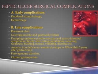 Peptic Ulcer Complications | PPT