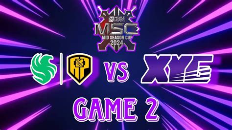 Falcons AP Bren Vs Xianyou Gaming GAME 2 MSC 2024 XYG VS FCAP