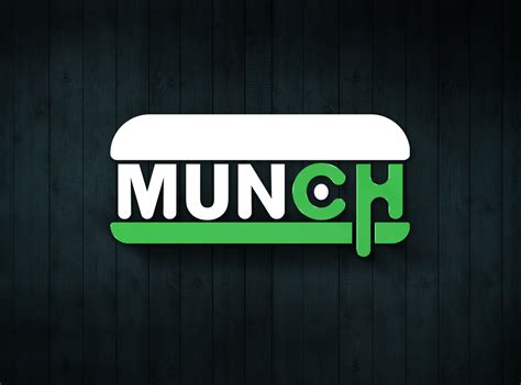 Munch Restaurant logo by DewApples on Dribbble