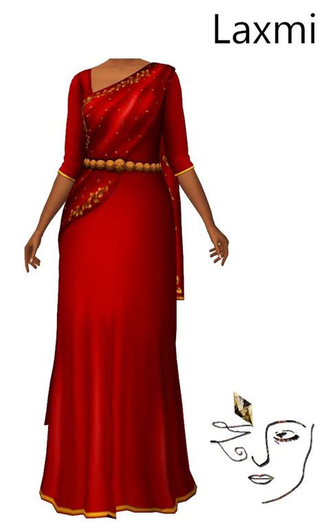 Asian Affair Zeussim Sims 4 Cc Creator Indian Outfits Sims 4 Indian Outfits Simple