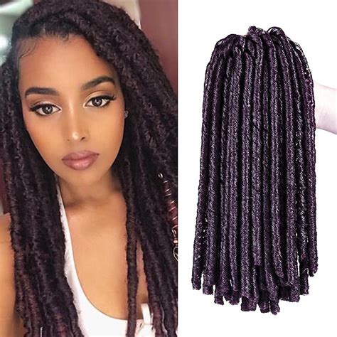 Buy Ishine 3 Packs Soft Nu Faux Locs Crochet Braids Hair Synthetic Pre