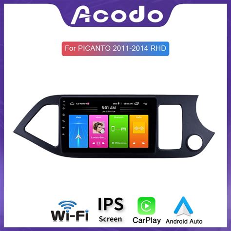 For KIA PICANTO 2011 2014 RHD Android Car Stereo Support Carplay