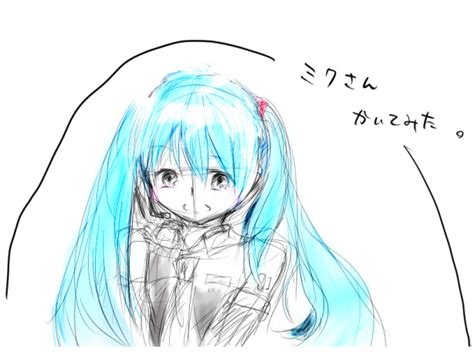 初音ミク描いてみた やみりね さんのイラスト ニコニコ静画 イラスト